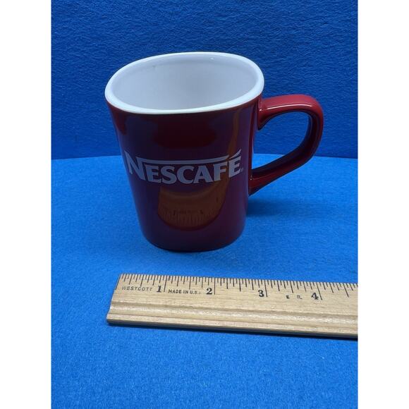Vintage Nescafe Clasico Rounded Square Coffee Cup - Picture 7 of 7